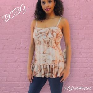 MAX AZRIA Silk Woven Top